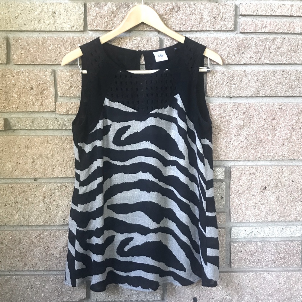 Zebra Print Top